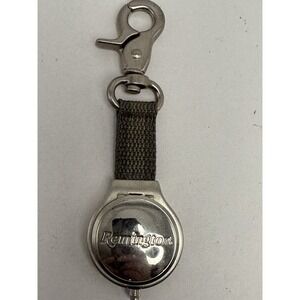 Remington‎ Clip-On Pocket Watch 38-185 New Battery 43MM Blue Dial H25